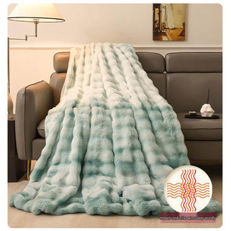 Soft Rabbit Fleece Winter Blanket