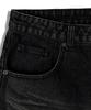 RAYFIKERS Catwashed Bermuda Denim Shorts Mq2Du348_Black