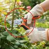 Heavy-Duty Stainless Steel Pruning Shears For Garden & Orchard Forged From 3Cr13 Steel Curved Non-Slip Handle Flower Cutting