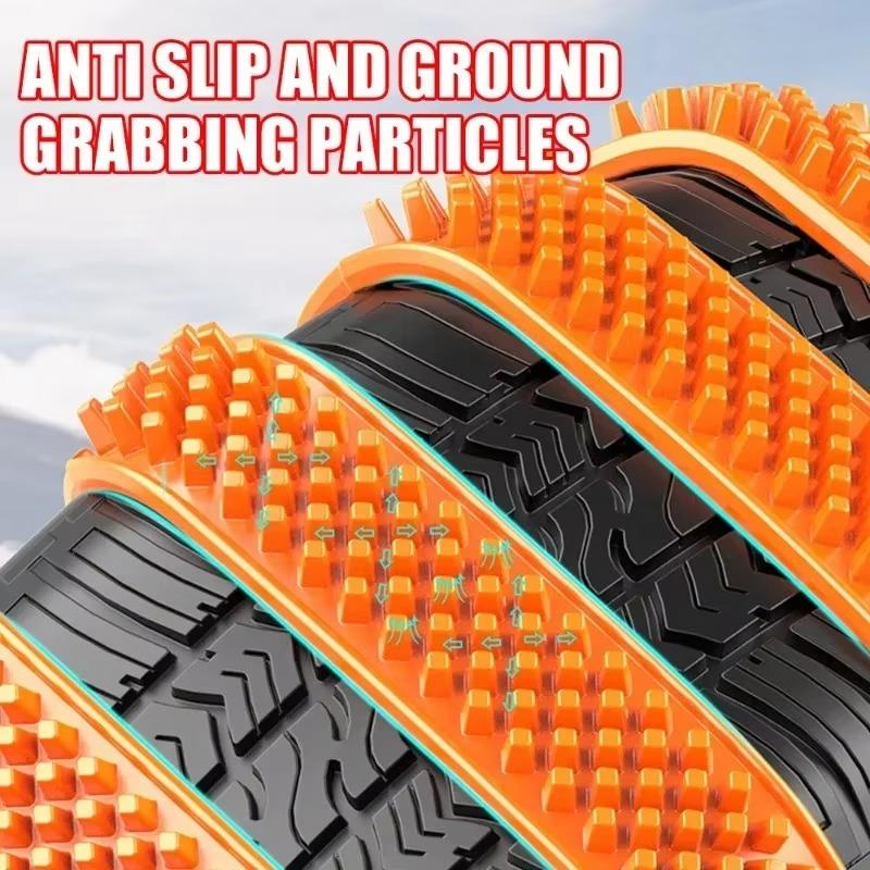 Widen Thick Plastic Car Tire Snow Chains 4/20Pcs Anti-Slip Winter Emergency Tool for Off-Road Snow Driving