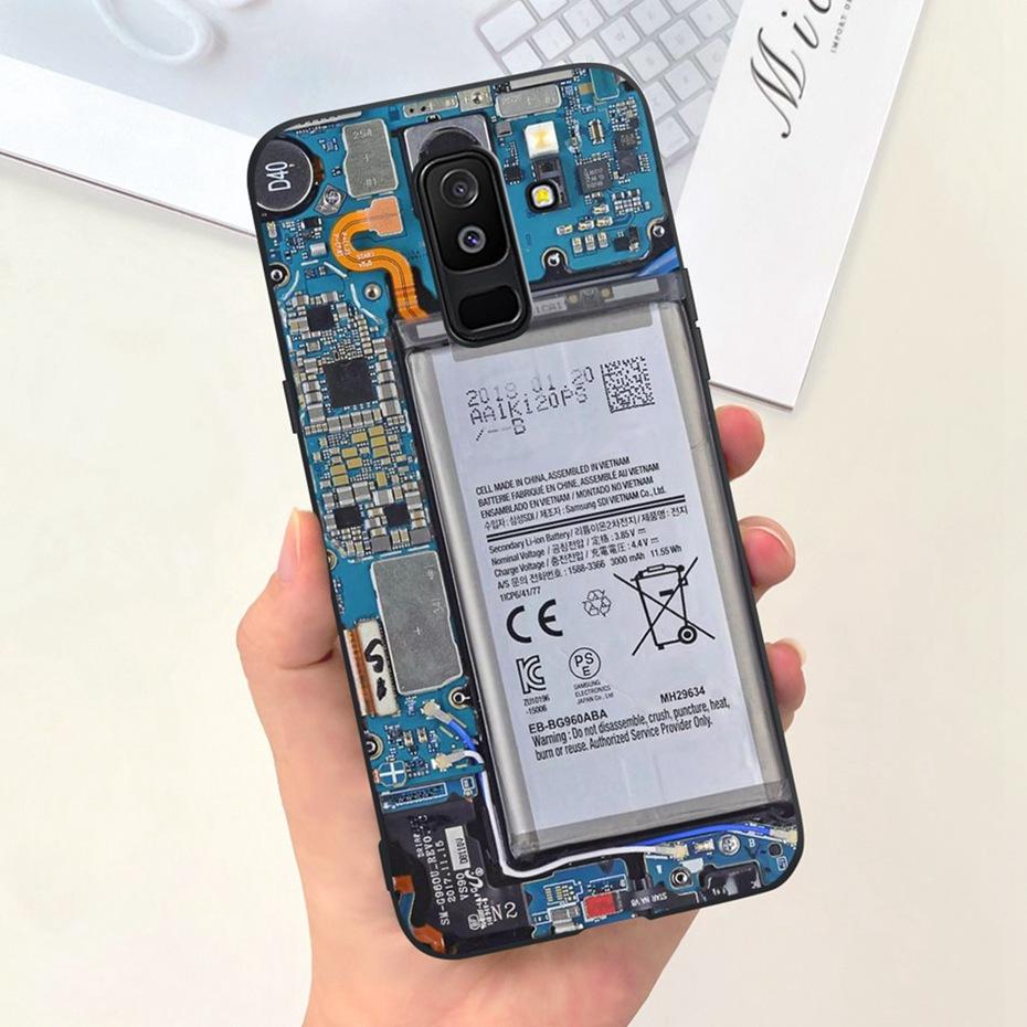 Fashion Case For Samsung Galaxy A6 Plus 2018 Soft Silicon TPU Back Cover For Samsung A6 2018 A 6 A6+ A6plus Phone Cases