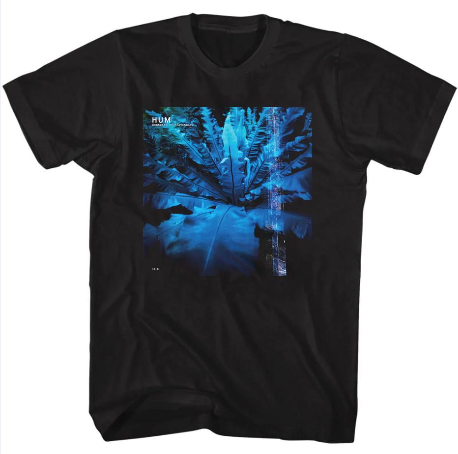 Hum Band Downward Is Heavenward Black Cotton Graphic Tee T Shirt Size S-5XL Unisex T-Shirt L