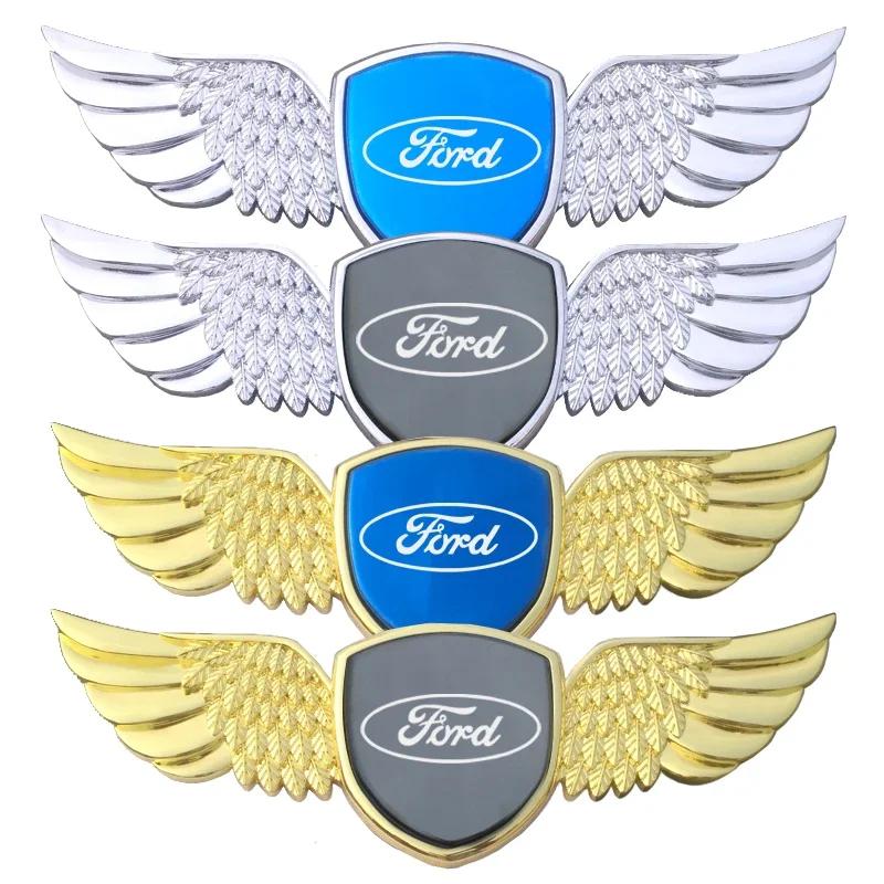 Car Front Hood Cover Badge Sticker Emblem Decal for Ford Focus Transit Explorer Ranger Roush S MAX Kuga Fiesta Mondeo EscapeWT6