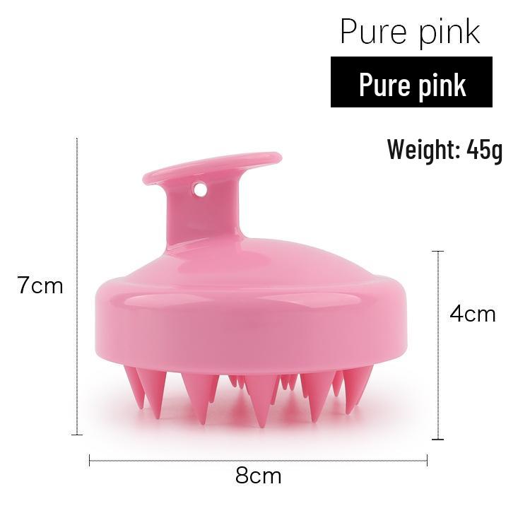 

Biodegradable Wheat Straw Shampoo Brush: Thickened Handle for Anti-Break, Bath Massage, Fresh Scalp Care.
