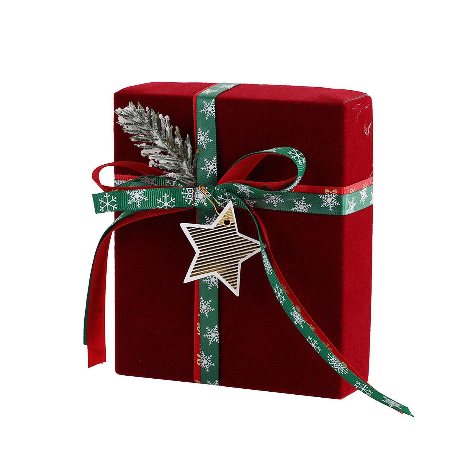 

Red Velvet New Year s Gift Box Christmas Eve Apple Decoration
