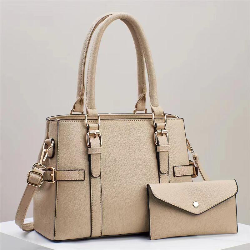 Fashionable Ladies Handbag Soft PU Leather Zipper Closure Shoulder Bag Womens Commuting Shopping Crossbody Bag Bolsas De Mujer