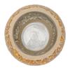Mosaic Candle Holder Glass Candle Holder Gold Romantic Ambience Practical Beautiful Exquisite for Dining Table Decoration