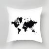 Cute Cartoon Printed Pattern Polyester Cushion Cover for Home Living Room Sofa Car Hotel Decoration Throw Pillow Pillowcase