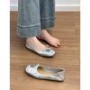 Sheepskin version~ French flat-soled retro ballet single shoes women's 2025 new versatile Mary Jane egg roll shoes grandma shoes