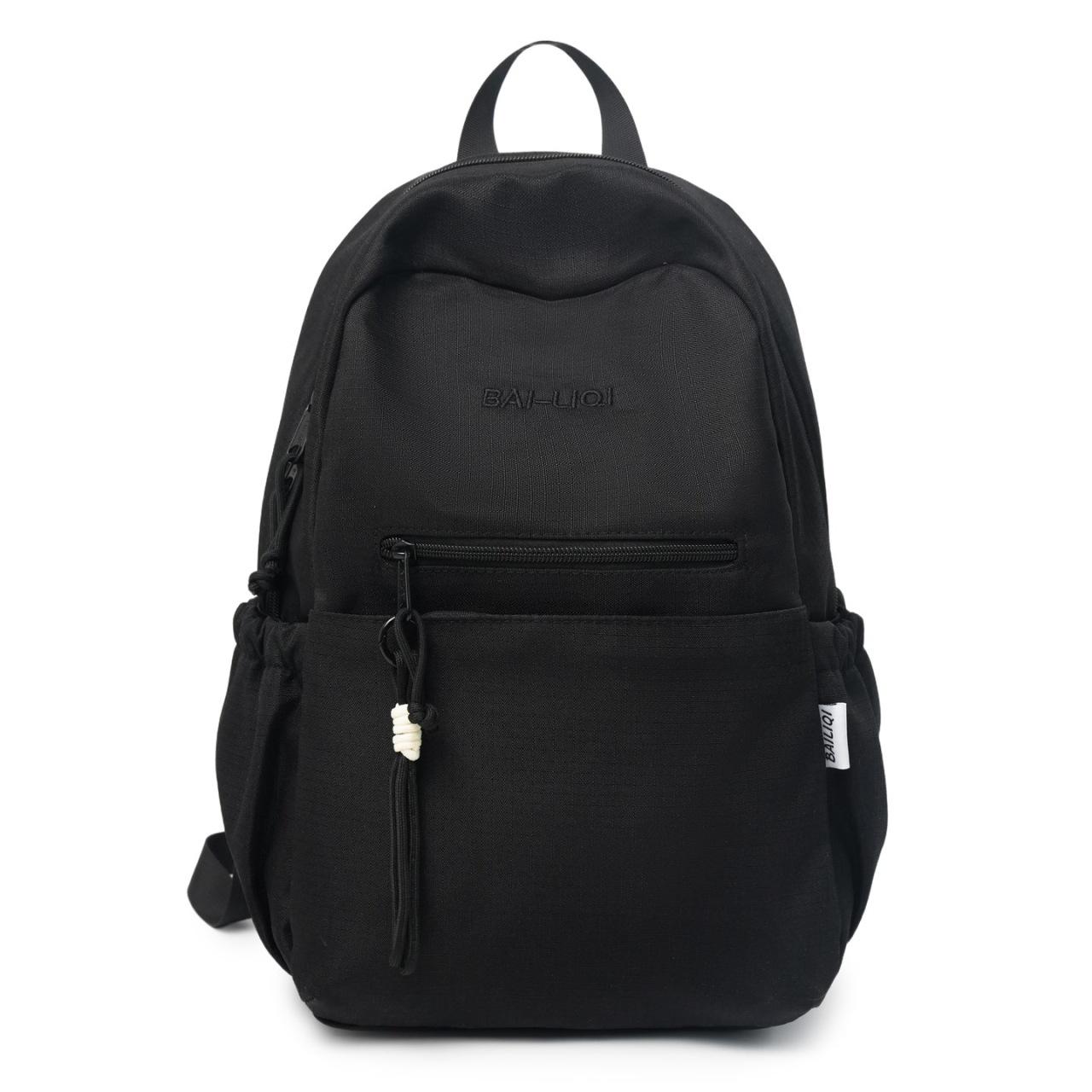

Simple Casual Commuting Backpack for Women, Lightweight Travel Small School Bag for Middle School Girls, High School Students, a