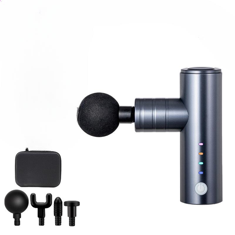 Mini Fascial Gun Damski inteligentny elektryczny cichy aluminiowy stop profesjonalny relaksujący masażer dolnej części pleców
