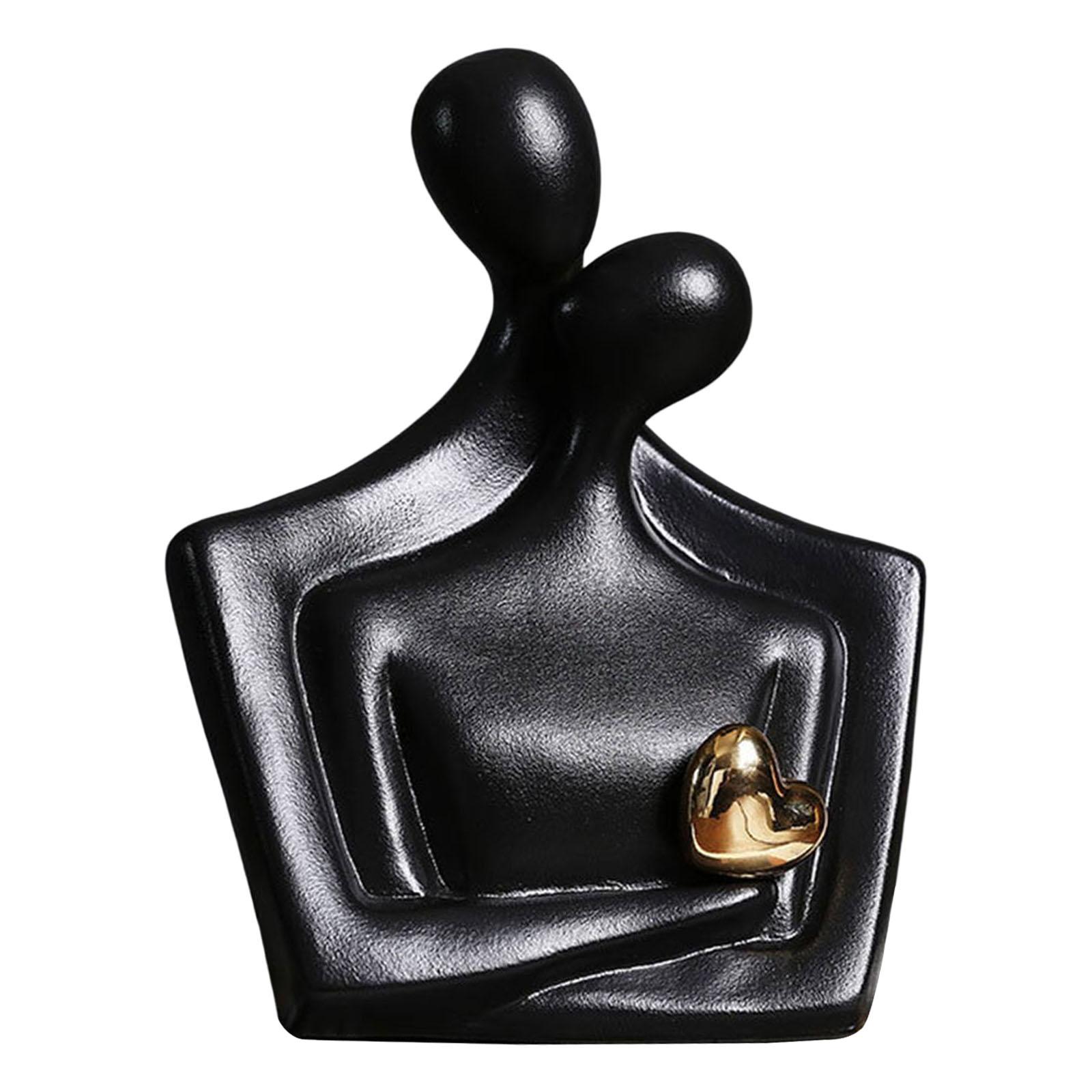 

Abstract Couple Figurine Couple Ornament Crafts Passionate Nordic Ceramic Couple