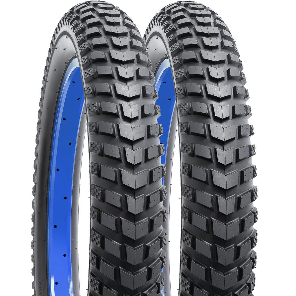 YunSCM 20x3.0 Tires, 20x3.0 76-406 Bicycle Tires, Compatible with 20-inch 3.0 Fat Bikes, Y-016-A