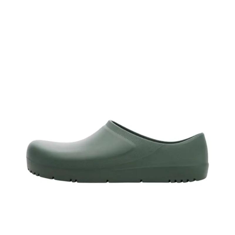 Birkenstock Profi-Birki 2.0 Unisex Ronde Neus Instappers Koks Klompen Groen Normale Pasvorm (Breed) 1028870