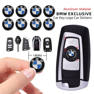 Pegatinas de Emblema para Llave de Coche de 11 mm/14 mm Pegatinas con Logo para Bombín de Puerta de Coche Para BMW Performance Kith F30 F10 E90 F20 E46 E60 E70 E39 E36 E87