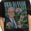 Vintage Ted Danson Retro T Shirt 90s Bootleg Actor Meme Casual For Fans Vintage Versatile Homme Stretched Breathable