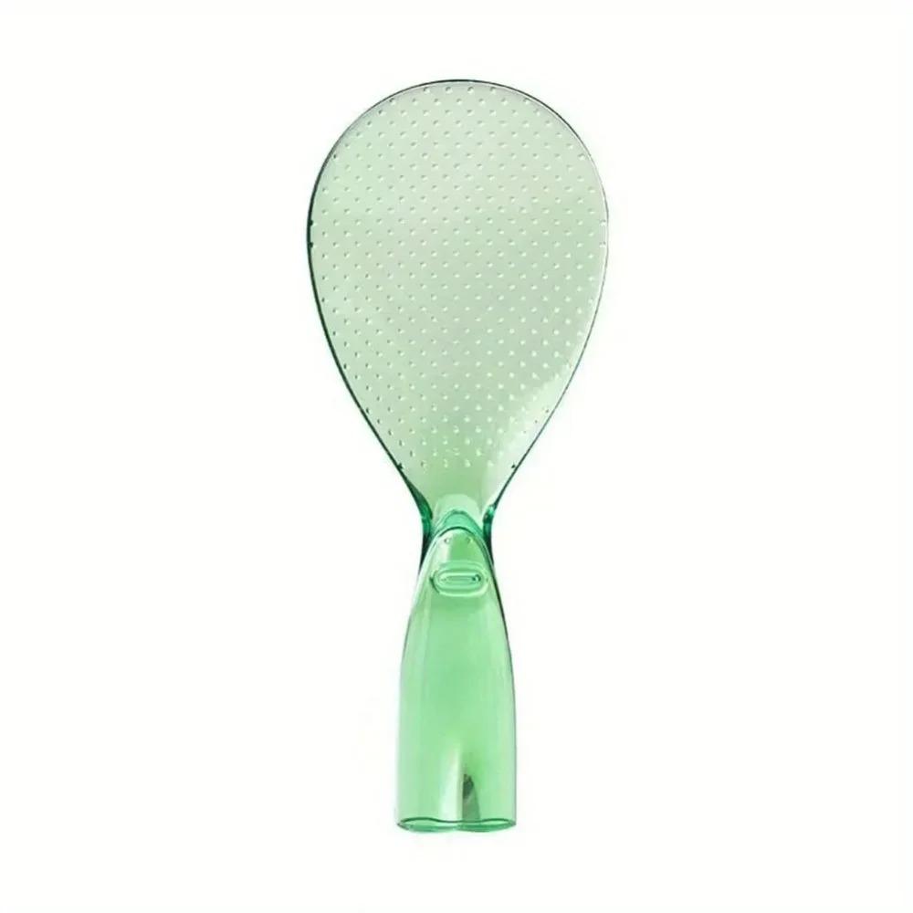 Household Non-stick Rice Spoon Standable Little Monster Rice Spoon Cute Transparent Porridge Shovel Paddle Safe Cooking Scoop