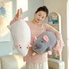 18-60cm Maus Plüschkissen Übergröße Blumenast Rattenpuppe Cartoon Weiches Tier Spielzeug Kawaii Zimmerdeko Kinder Geburtstagsgeschenk