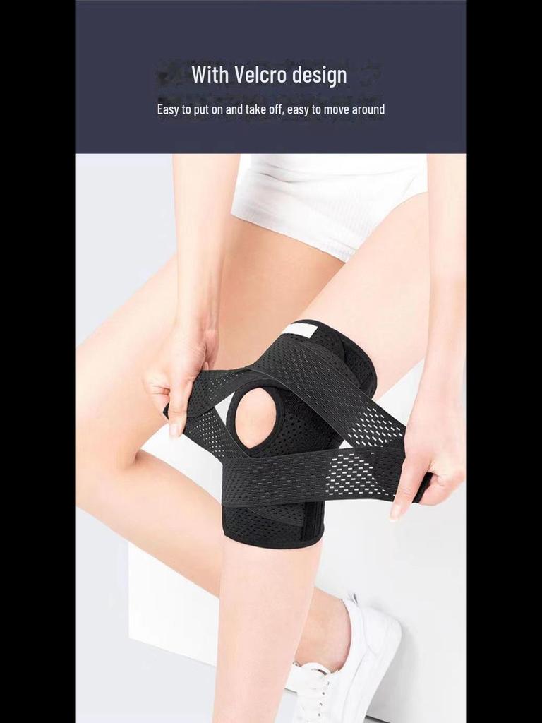 Summer Thin Sports Knee Pads for Basketball, Mountaineering, Cycling, and Meniscus Support