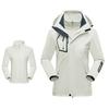 Women's 3 In 1 Thick Hiking Jacket Fleece Waterproof Winter Windbreaker Outdoor Warm Camping Jacket Women Windproof Coat