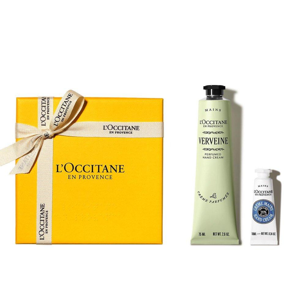 L Occitane [Gift][Exclusive] Verbena Perfumed Hand Cream 75ml Set (+1 Deluxe) (Verbena)