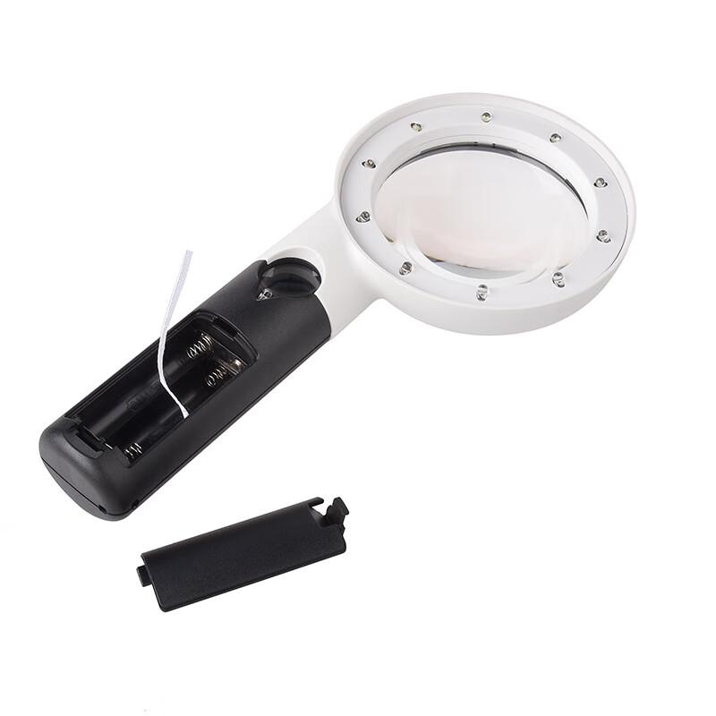 Miling Handheld Magnifying Glass with LED Light