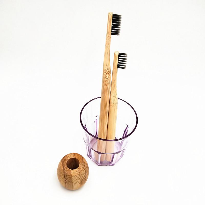 Eco-friendly Soft Children Bamboo Toothbrush Customized Logo Package Gift Travel Family Use