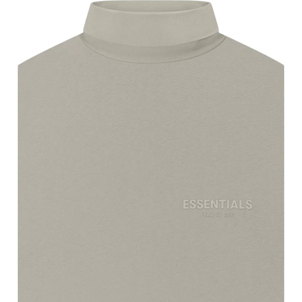 Fear of God Essentials Felpa Essentials SS23 con Collo Alto, Ricamo Logo Frontale e Design Caldo Ispessito da Uomo Grigio Sigillo FOG-SS23-073