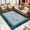 New Chinese Style Carpet Living Room Floor Mat Coffee Table Sofa Bedroom Bedside Carpet Large Area Carpet