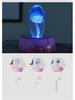 Zibo Szkło Meduza Ocean Kula Kryształowa Lampka Nocna Ornament