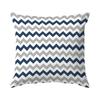 Home Decor Blue & White Geometric & Patterned Pattern Cushion Cover Suitable for Sofa Bedroom Car Pillow Cover