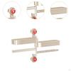 Spice Rack Organizer Shelf 4 Hooks,Seasoning Holder,Multi Use,Hanging Utensil Holder,Wall