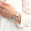 Casio STANDARD Series Waterproof Business Pointer 50 Meters Waterproof Quartz Movement Stainless Steel Strap Japanese and Korean Watch LTP-1303D-7A