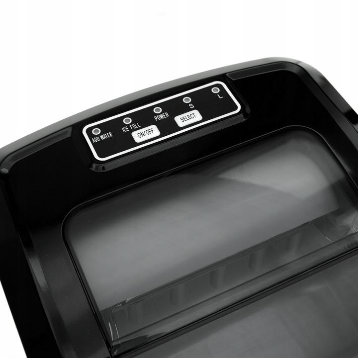 Kostkarka Do Lodu Czarna 240 W Kostki S/L 12Kg/Dzień Mocna + Łopatka