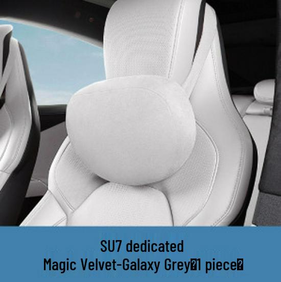 Anpassbares Xiaomi SU7YU7 Auto-Kopfstützkissen - Weiches Wildleder Nackenstütz-Zubehör