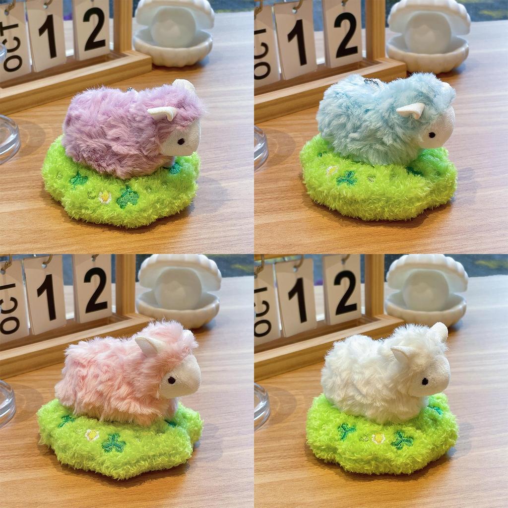 Plush Sheep Keychain With Soft Short Plush For Kids And Adults Gift