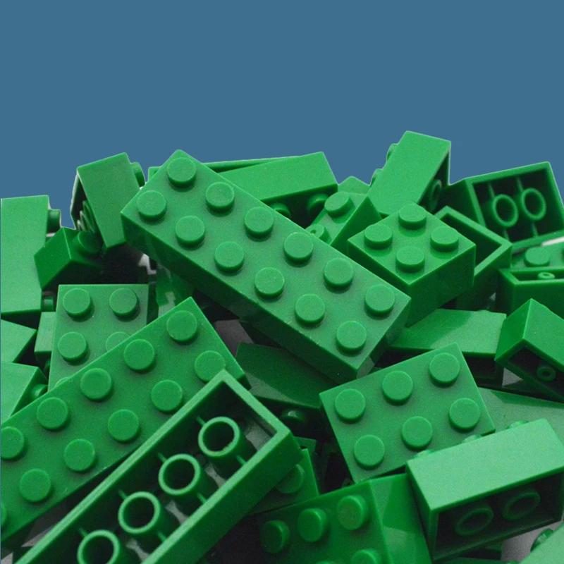 104Pcs Mixed Thick Figure Building Blocks 12 Size 16 Colors MOC Bricks Creative Toys for Children 6-12y