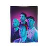 Coldplays Rock Band Blankets Flannel Print  Breathable Lightweight Thin Throw Blankets for Sofa Office Quilt