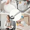Pot Brush with Long Handle Stainless Steel for Cleaning