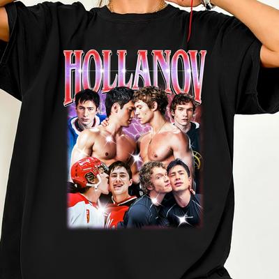 T-shirt Vintage Hollanov Lover, Chemise Hudson Williams Connor Storrie, Chemise Inspirée par la Rivalité Intense, Chemise Ilya Rozanov Shane Hollander