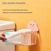 Punch-Free Wall-Mount Cute Cartoon Duck Tissue Box Organizer