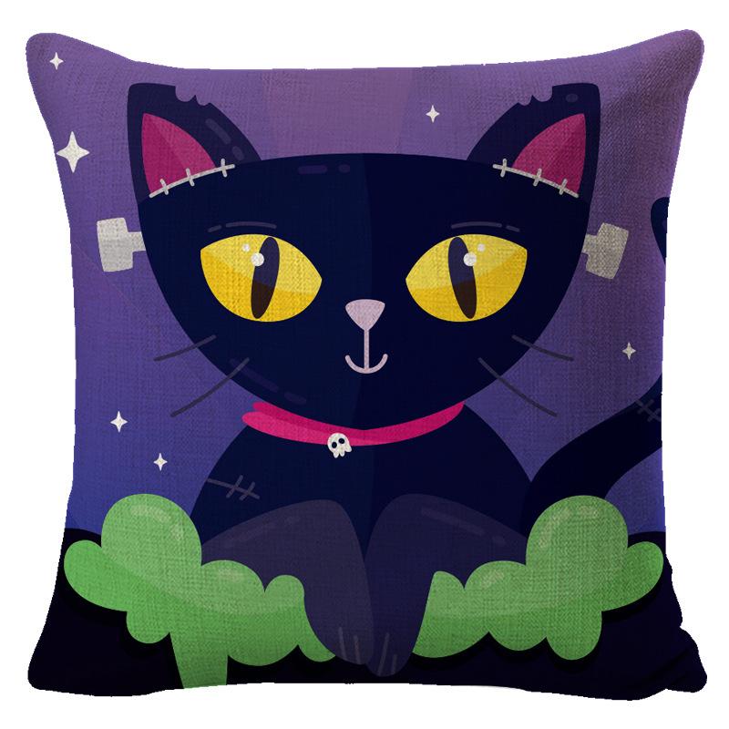 Pillow Christmas Pillowcase Set Home Bed Cushion Cover Office Sofa Waist Cushion