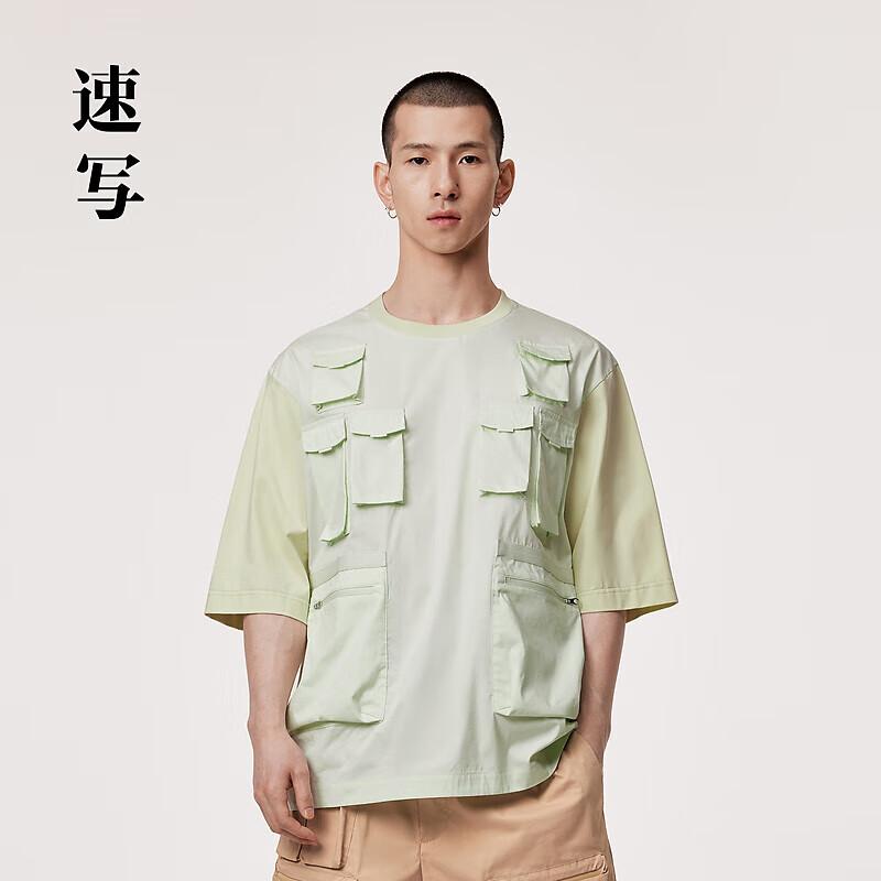

Men s Casual 3/4 Sleeve Shirt M