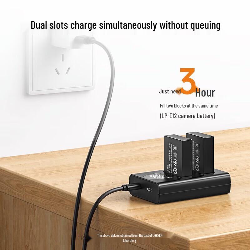 Ugreen CP620 LP-E12 Camera Battery Charger