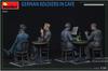 MiniArt Scale German Soldier In a Cafe of Plastic Model Kit MA35396 1/35 (Set 4)