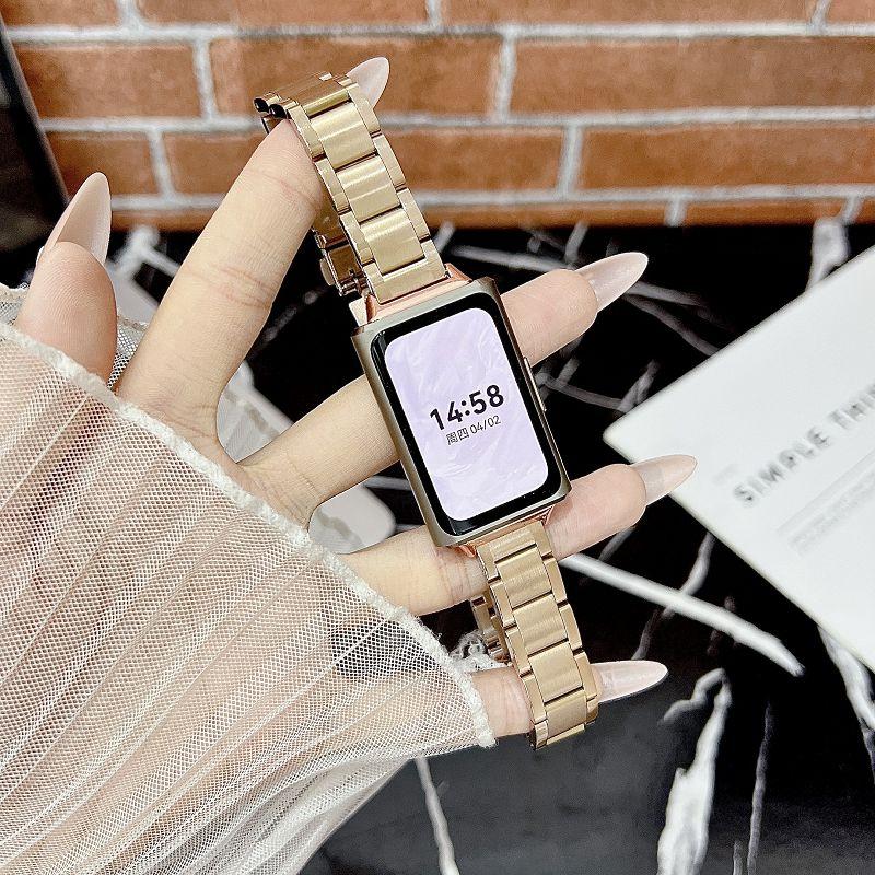 

Thin Metal Bands For Huawei Watch Band 11Pro Bracelet Slim Stainless Steel Wristband Strap for Huawei Watch 11 Smartwatch Correa for Huawei 11 Pro