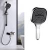 Universal 13cm Shower Head with Not  Clogging Nozzles Universal Shower interfaces ABS for High Pressure Bathroom Use