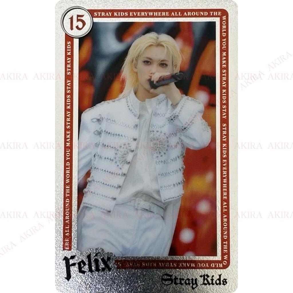 STRAY KIDS World Tour dominATE JAPAN ECOPA LIVE PHOTO CARD OFFICIAL