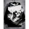 casual cool bear 3D printed T-shirt, slightly elastic - regular style summer short sleeved knitted fabric top