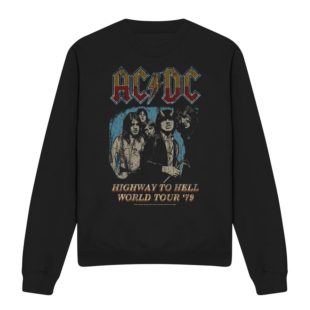 AC/DC Unisex Adult Highway World Tour 79 Sweatshirt